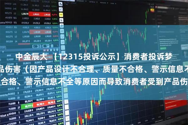 中金辰大 【12315投诉公示】消费者投诉梦百合导致消费者受到产品伤害（因产品设计不合理、质量不合格、警示信息不全等原因而导致消费者受到产品伤害）问题